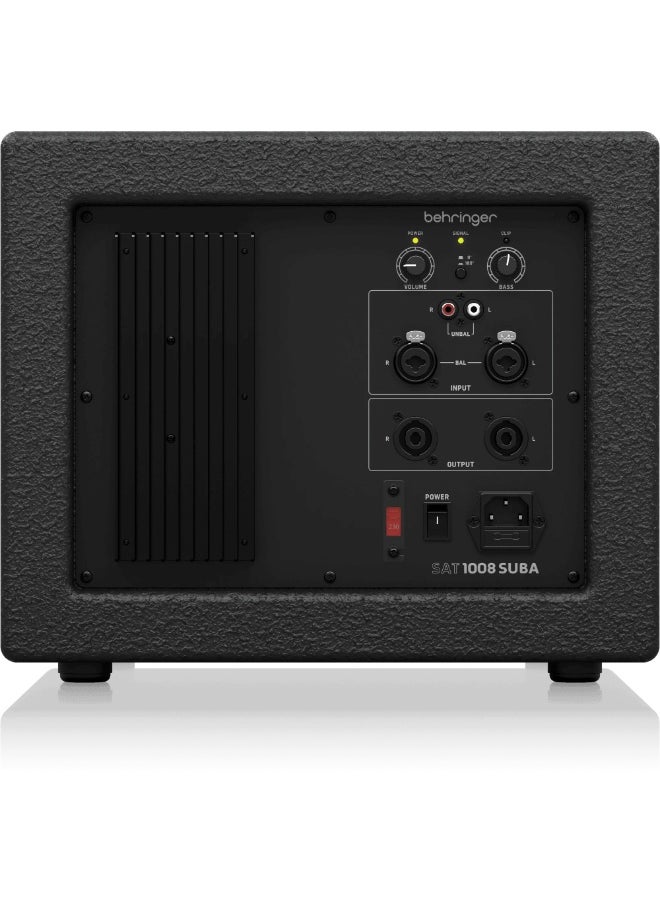 behringer Subwoofer Active 1 8inch  600W with Built In Stereo Crossover  - Image 4
