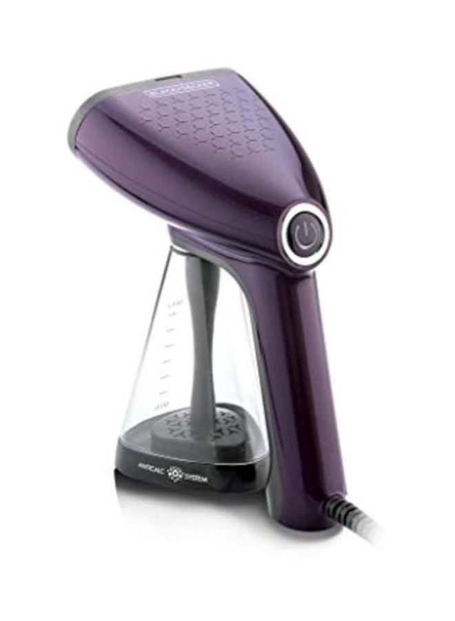 بلاك اند ديكر جهاز كي بالبخار للملابس بقدرة 1500 وات 260 ml 1500 W HST1500-B5 شفاف/أرجواني - Image 3