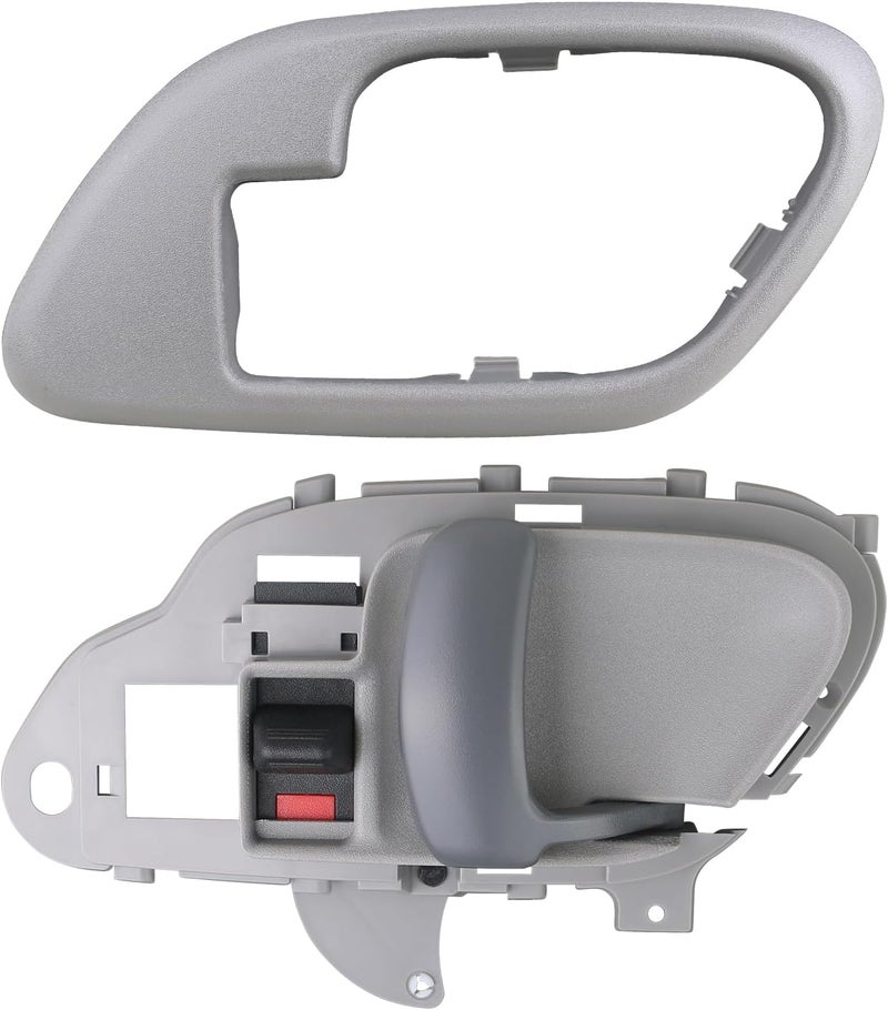 APPERFiT Interior Door Handle with Bezel Kit - Gray - Image 1