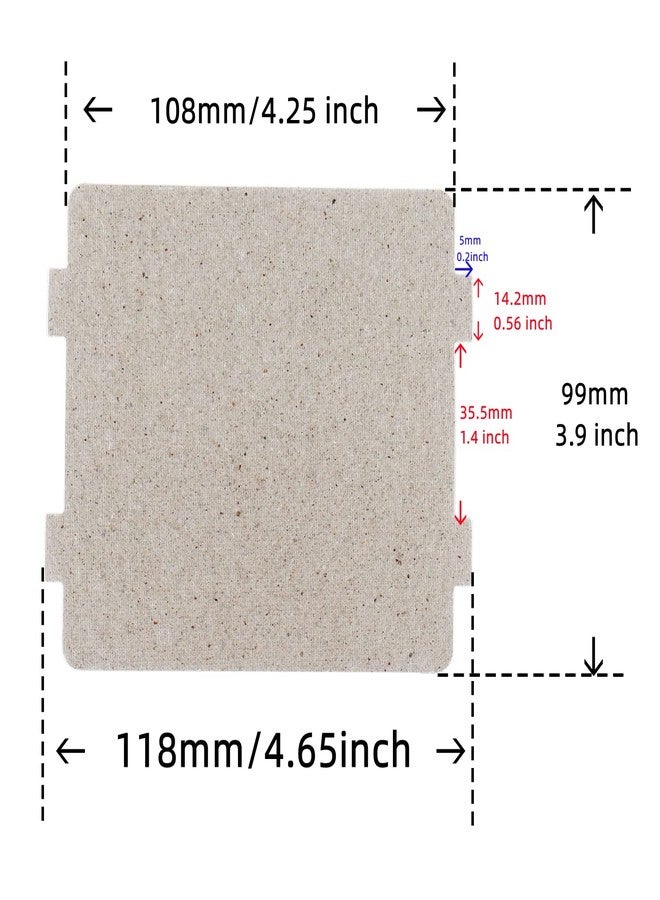 BOJACK Waveguide Cover Microwave Universal Cutable Mica Board 118 X 99 mm (Pack of 6) - Image 4