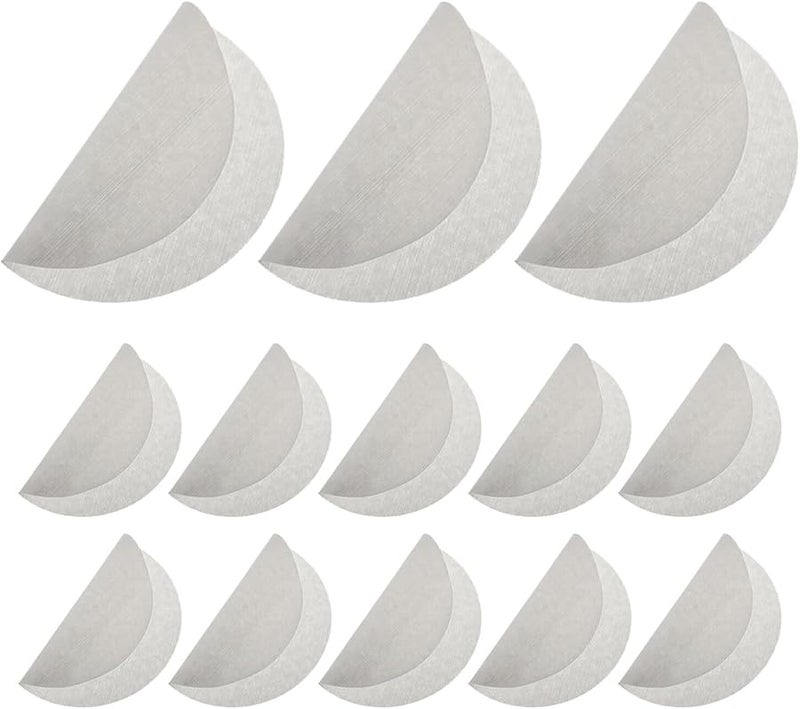 VICASKY 100 قطعة بطانة قفص الببغاء القابل للتصرف فوط قفص الطيور الماصة صينية دائرية - Image 2