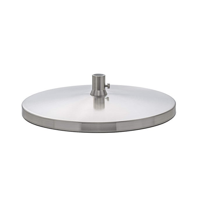 DESK LAMP BASE FOR SLIMLINE MODELS NONSLIP FREESTANDING STAND COMPATIBLE WITH D35108 D35107 D35106 BRUSHED STEEL FINISH