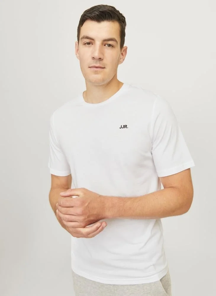 JJ Rebel Logo Regular Crew Neck T-Shirt