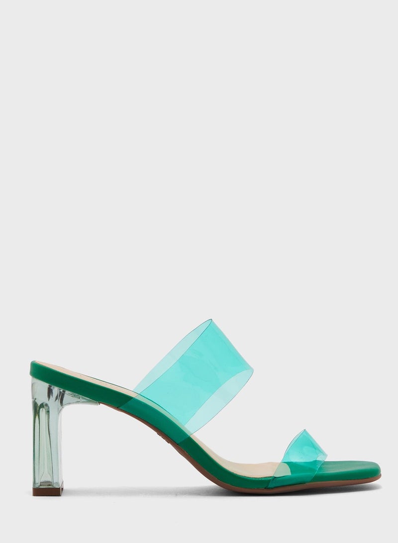 FYOR Casual Mid Heel Sandals - Image 1