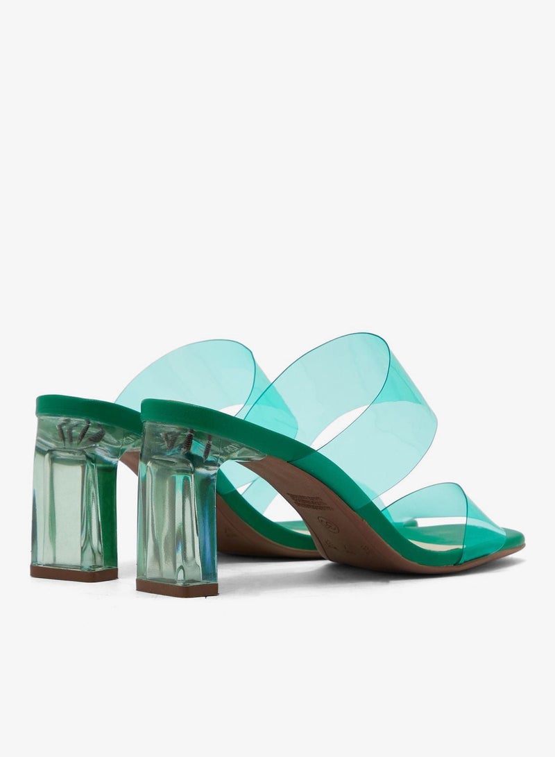 FYOR Casual Mid Heel Sandals - Image 2