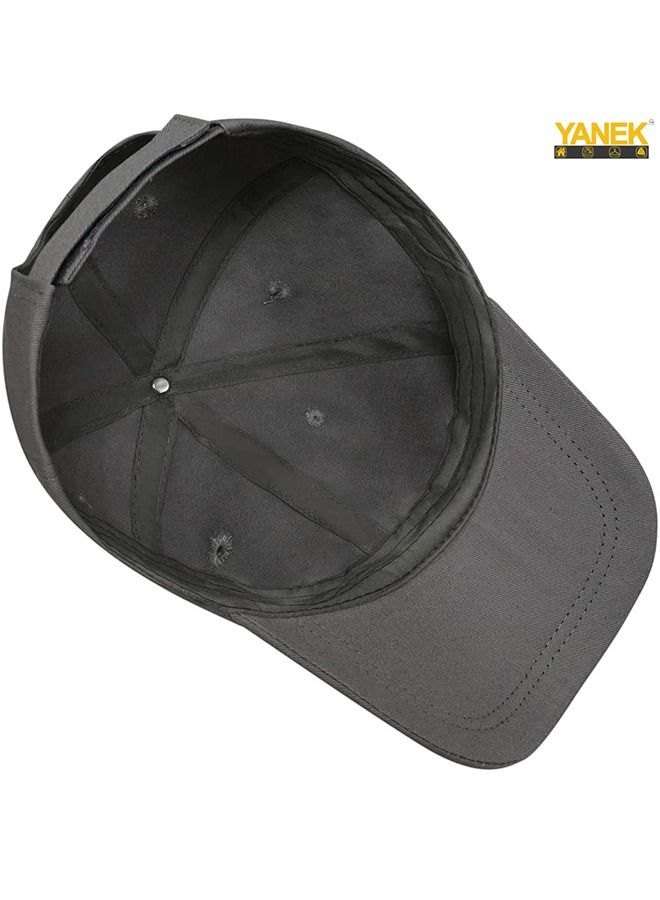 YANEK Plain Baseball Cap | 100% Cotton Hat | Classic & Adjustable | Dad Caps | For Men and Women. - Image 4