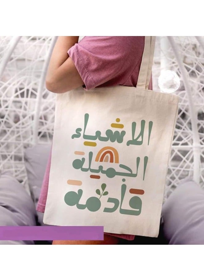 Tote bag canvas bag for women, size 40*35 cm