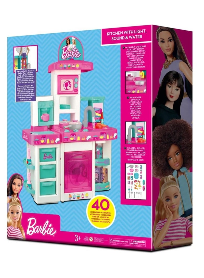 Barbie Large Kitchen with Light and Sound - Image 4