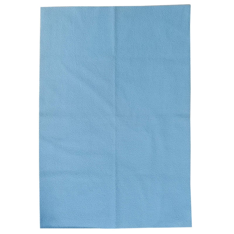 MHM Cotton Dry Sheet Mattress Protector For Baby (Medium, Sky Blue, 25.5 X 19 Cm) - Image 2