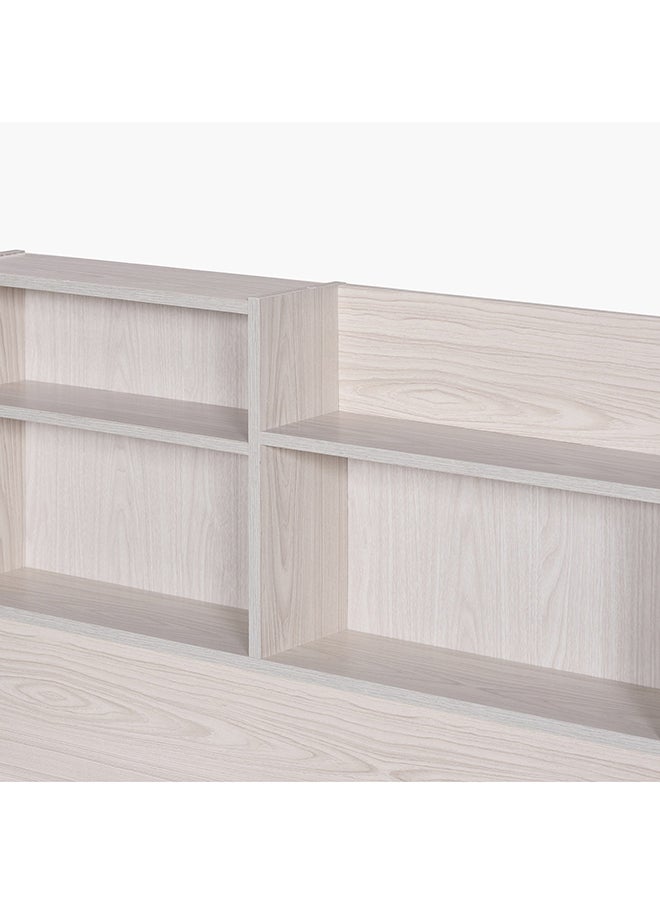 Home Box Vanilla Bed With Storage Headboard 208 x 100 x 100 cm  - Image 5