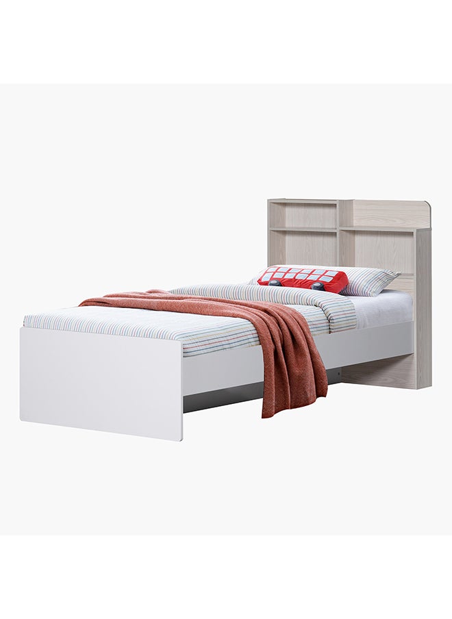 Home Box Vanilla Bed With Storage Headboard 208 x 100 x 100 cm  - Image 3
