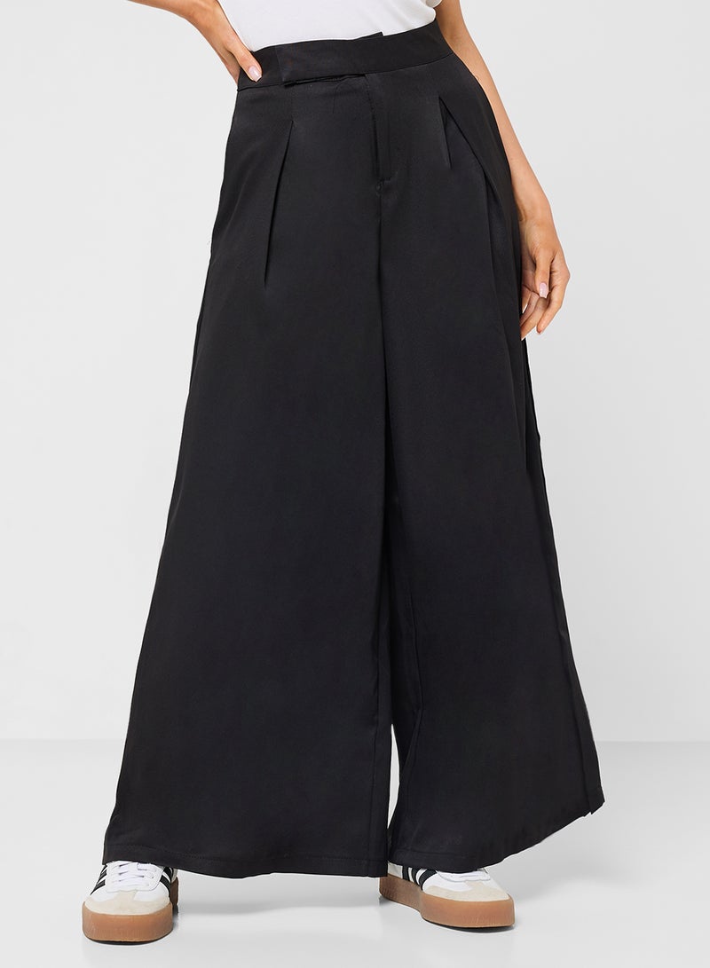 Ginger Pleated Wide Leg Culottes  - Image 2