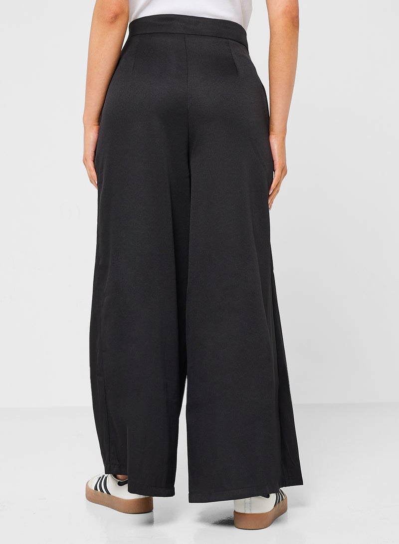 Ginger Pleated Wide Leg Culottes  - Image 3