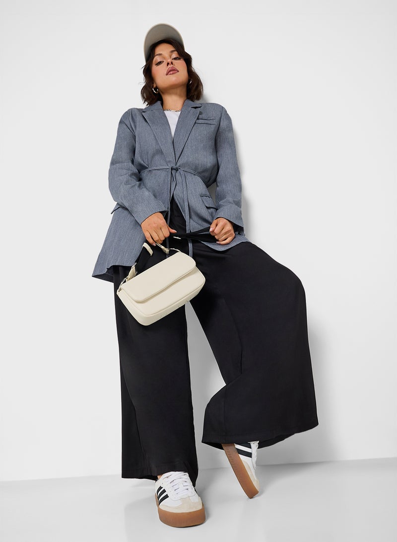 Ginger Pleated Wide Leg Culottes  - Image 1