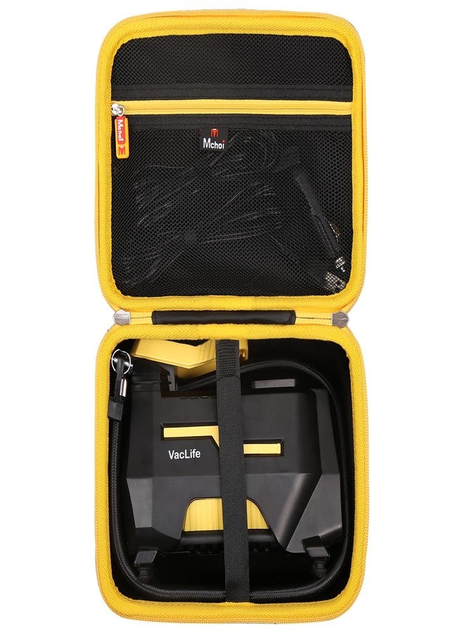 Mchoi Hard Case Suitable for VacLife AC/DC 2-in-1 Tire Inflator Portable Air Compressor, Waterproof Shockproof Portable Air Compressor Carrying Protective Case, Case Only - Image 1