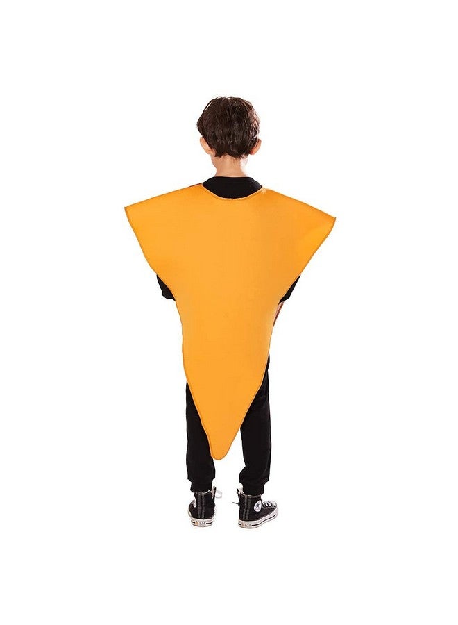 ReneeCho Kids Pizza Slice Halloween Costume Boys Girls Children Food Costume Funny Cosplay Onesie One Size - Image 2
