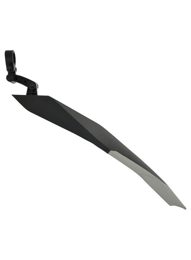 Dark Horse® Bicycle Dual Tone Front & Rear Mudguard with Durable Plastic Clamp, Fender for Bicycle, Black-Grey - Image 3