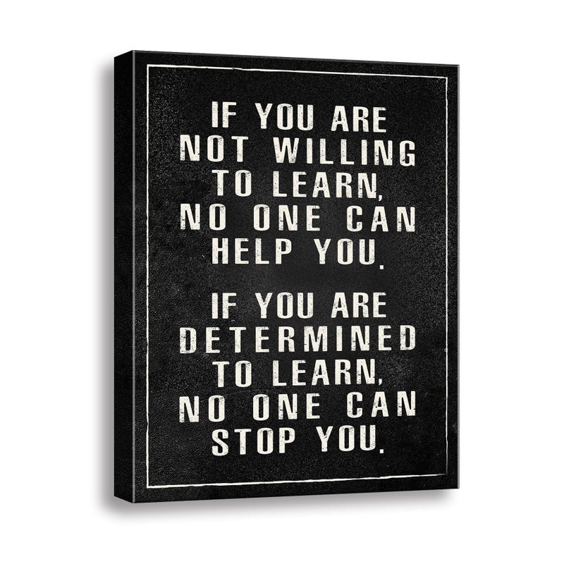 Ploceiny Inspirational Office wall art Motivational poster for home decor Positive Quotes wall prints Encouragement Gifts Positive Sayings for preppy room Wall Decor A-288 - Image 1