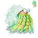 Xonery 3D Printed Love Hermit Crab Articulated Figurine Easter GiftsAnimal Kids ToyLoveEyedEaster GiftsRainbow Luminous Flexible BodyParty Favor - Image 2
