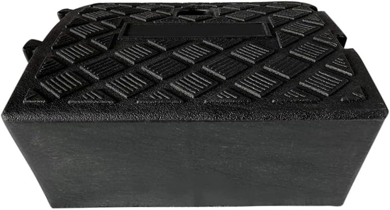 Curb Ramp Heavy Duty Plastic Drive Ramps 9.84x10.63x2.76 Inch Lightweight Threshold Ramp for Wheelchairs Cars Vehicles - Image 2
