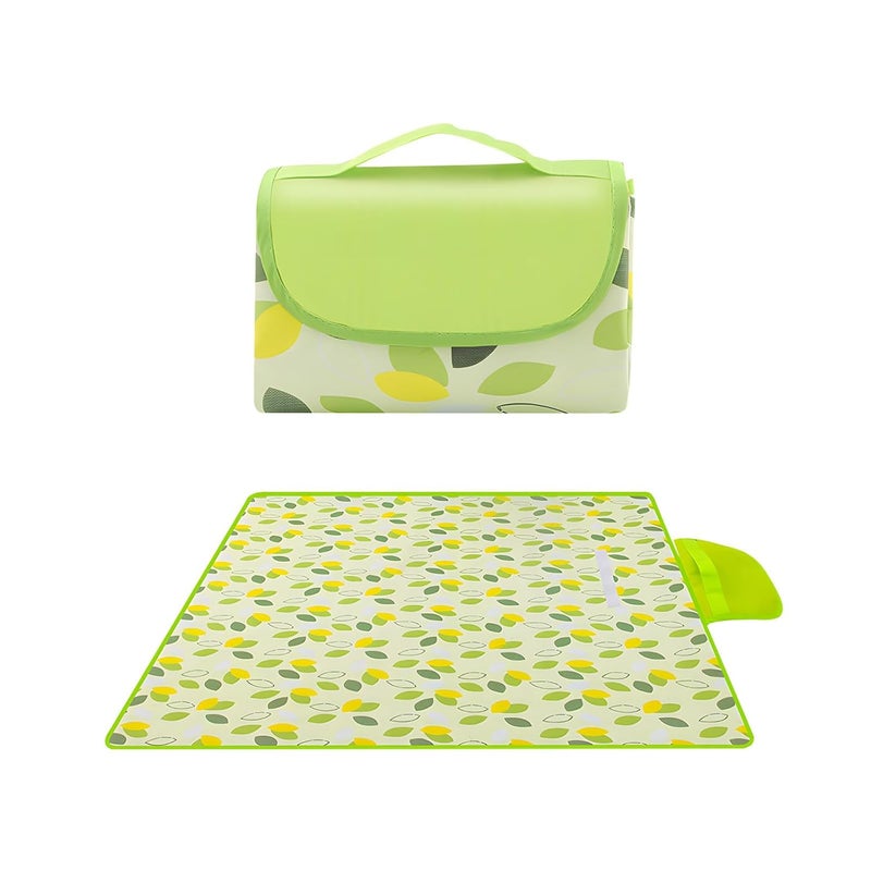 CLOUDTAIL CHOICE Foldable and Portable Outdoor Picnic Mat 150 X 180 cm 350 GMS Multicolour