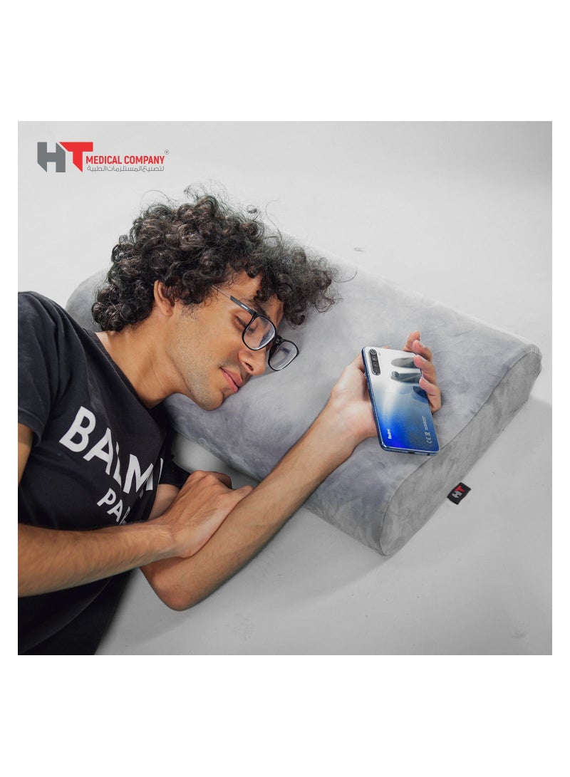 HT Memory Foam Orthopedic Sleep Pillow for Neck Shoulder Spine Pain Prevention - Image 2