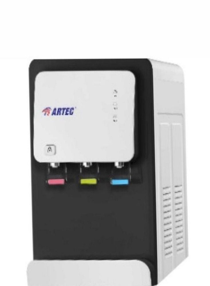 Water dispenser, 3 taps white on the table, an inner bottle, hot, cold and normal  - Image 1