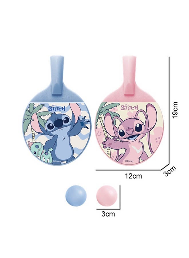 Disney Stitch Mini Ping Pong Paddles Set of 2 - Portable Table Tennis Paddle Set With Ping Pong Paddles For Kids Ping Pong Balls -Birthday Gift For Girls And Boys - Image 2