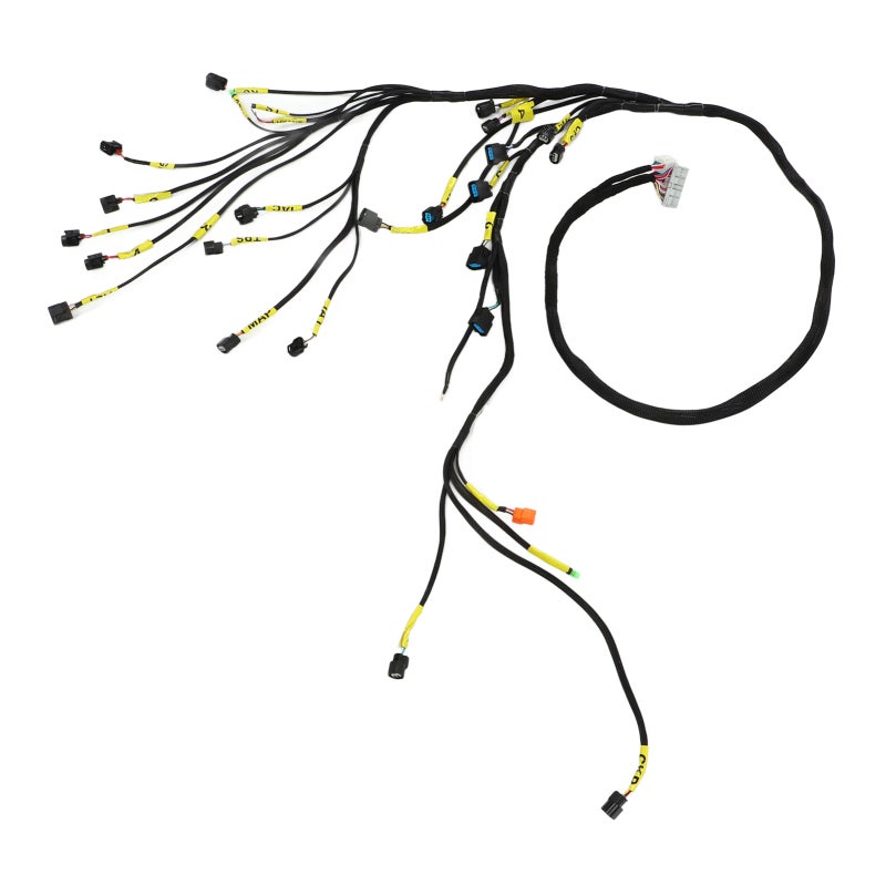 Tucked Engine Wiring Harness Heavy Duty Replacement for Acura K Swap - Moisture Resistant Tidy Layout Engine Harness for Integra CRX EK EG RSX Type S 02-04 - Image 5