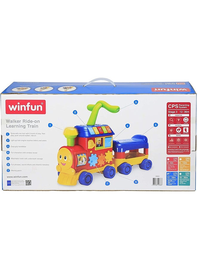 CubicFun WinFun - Walker Ride On Learning Train - 000803 - Image 2