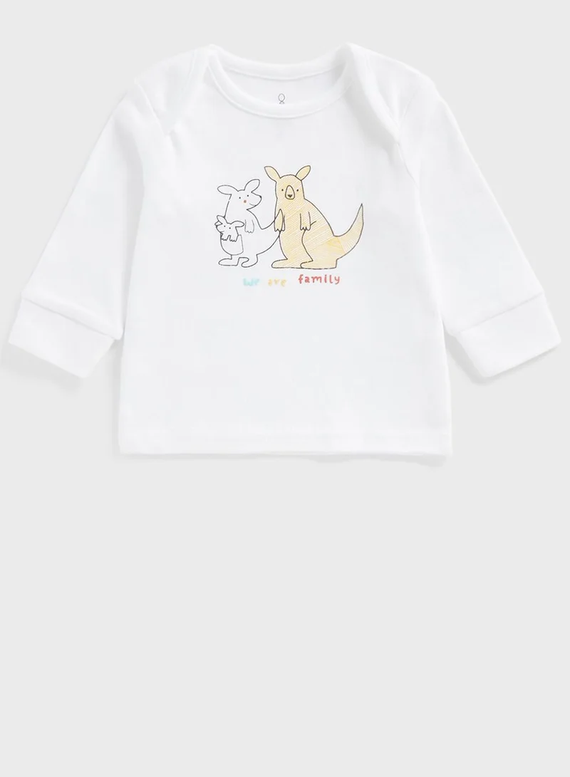 mothercare Infant 2 Pack Assorted Pyjama Set