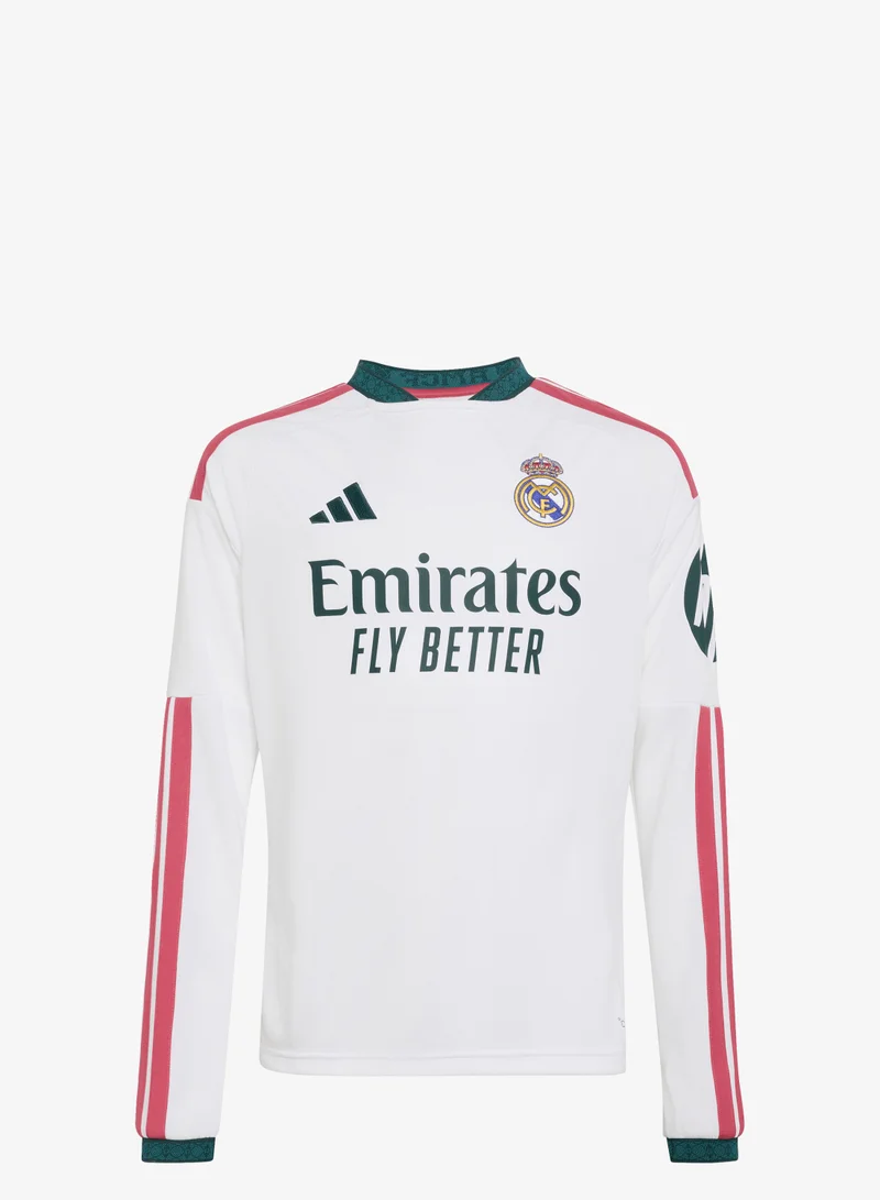 اديداس قميص Real Madrid الأساسي بأكمام طويلة لموسم 26/27