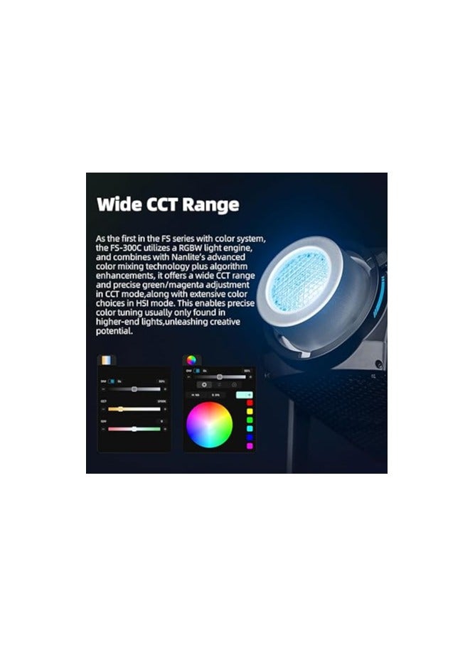 NANLITE FS-300C LED RGBW Spot Light - Image 3