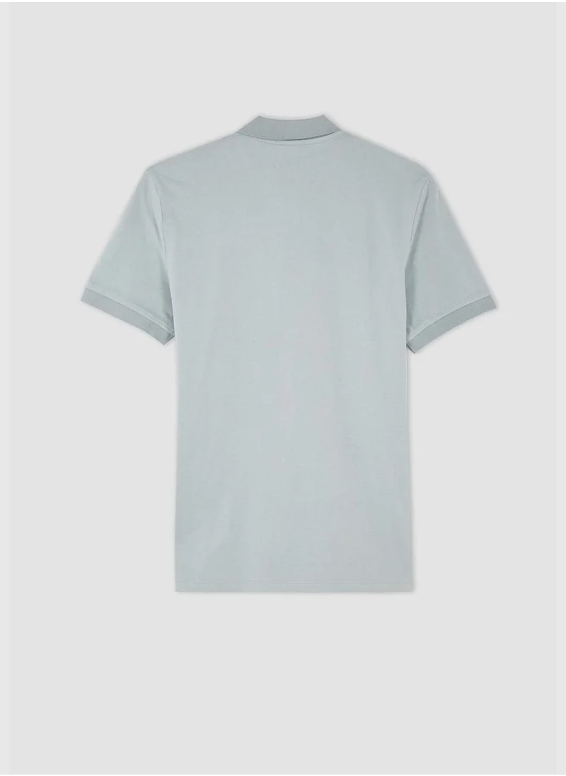 ديفاكتو Man Regular Fit Polo T-Shirt