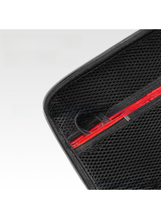 Suitable For DJI Dajiang OM6 Storage Bag OSMO6 Hand Bag Lingmou 6 Portable Handbag Handheld Yuntai Stabilizer-Color:gray Box Red Liner  - Image 5