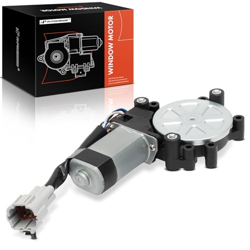 A-Premium محرك رفع نافذة الطاقة الأمامي الأيمن A-Premium متوافق مع إنفينيتي QX56 2004-2013 ونيسان أرمادا 2005-2015، تيتان 2004-2019، باثفايندر أرمادا، تيتان XD، جانب الراكب، مع وظيفة مضادة للتثبيت - Image 1