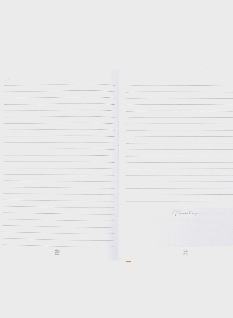 Prickly Pear PU B5 notebook - sand