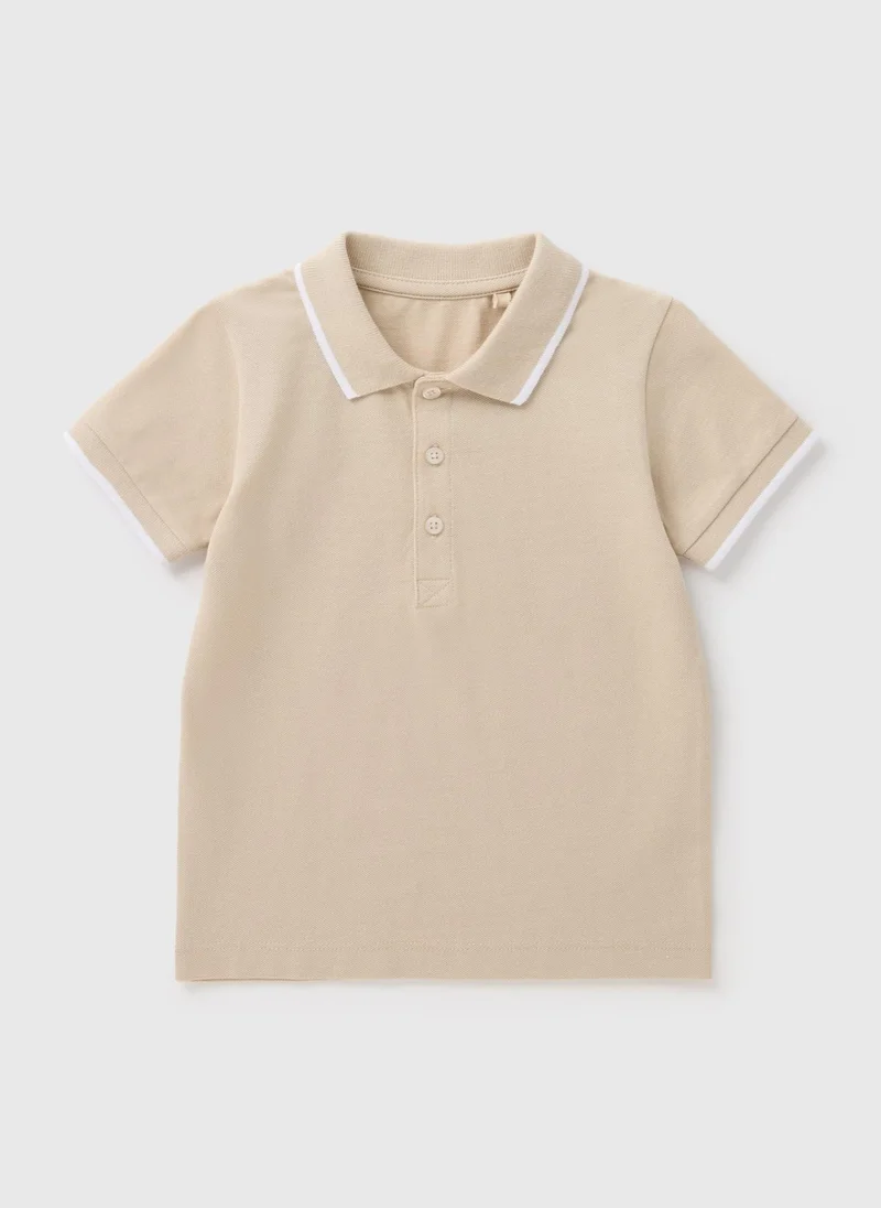 Matalan Boys Stone Casual Polo Shirt
