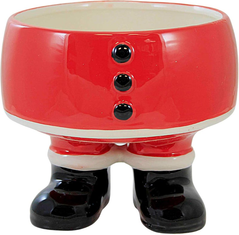 Ganz MX180558 Santa Candy Bowl 6inch Height - Image 1