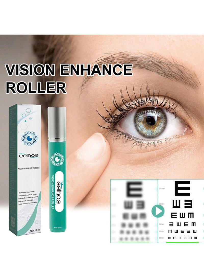 EELHOE Vision Enhance Roller, Relieve Your Eye Strain, Enhances Visual Clarity, Alleviate Eye Discomfort & Fatigue, Enhances Visual Clarity, Vision Improvement Roller (1 Piece) - Image 2
