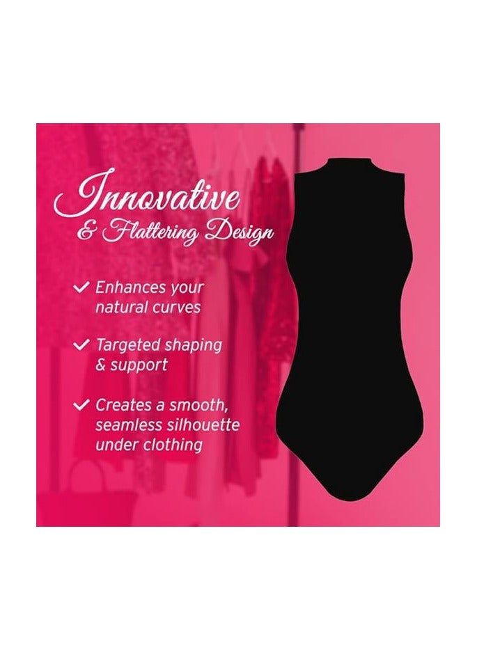 YOUNG WEAR YOUNG UNDERWEAR | Women's Shaping Highneck Bodysuit | Sleek Silhouette| Enhance Your Curves | Confidence and Comfort - Image 1