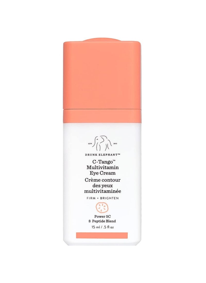 Drunk Elephant C-Tango Multivitamin Eye Cream. Brightening and Restorative Under Eye Cream with Vitamin C (15 mL / 0.5 Fl Oz)