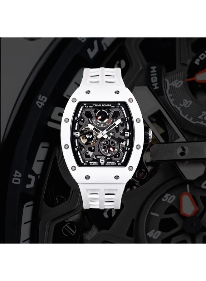 TSAR BOMBA ساعة رجالية أوتوماتيكية مطاط  - - Image 5