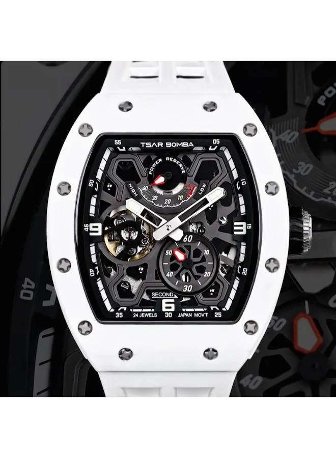 Tsar Bomba  Men's Rubber Automatic Watch TB8212CII-01 - 50.0*42.8 mm for Men | Best Price UAE