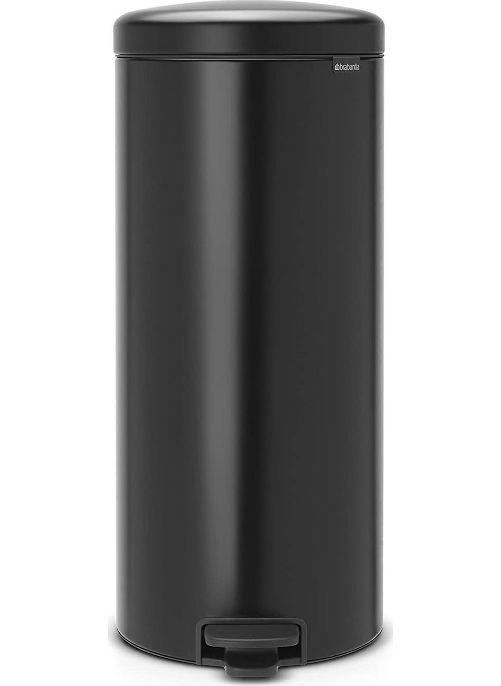 brabantia Waste Bin 30 lt Newicon Pedal Matte Black  - Image 1