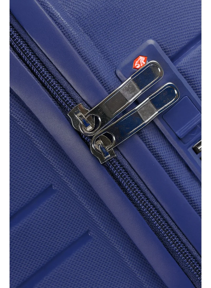 MNUK VIAJERO 28inch Luggage| Propylene Hardside Trolley|Double 360Â° 4 Wheeler| Large-28 Inch| Indigo Blue