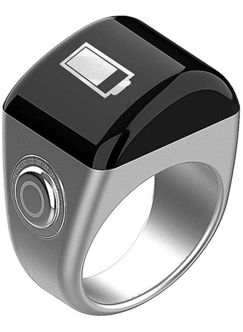 أنكوفو Smart Tasbih الصلاة العداد, IP7 الماء خاتم ذكي, 5 تذكير الصلاة الوقت, عرض OLED, إعداد العد المخصص, العداد, لجميع الأعمار 18mm - Image 1