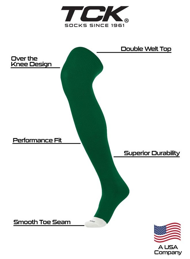 TCK طقم جوارب وحزام بيسبول TCK Prosport فوق الركبة (أخضر كيلي، مقاس كبير جدًا) - أخضر كيلي، مقاس كبير جدًا - Image 3