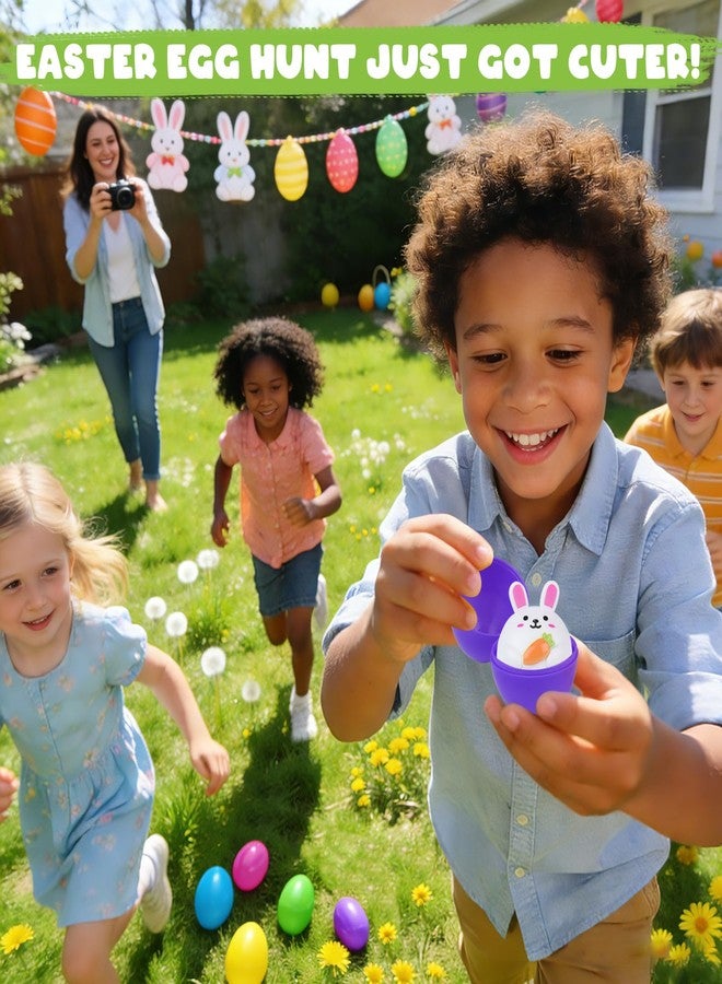 nicknack 16PCS Prefilled Easter Eggs with Toys Cars for Kids,Easter Basket Stuffers Easter Egg with Pull Back Car Inside Easter Eggs for Toddlers Filled Toddlers 1-3 Boys Girls Classroom Prize 3-8 - Image 2