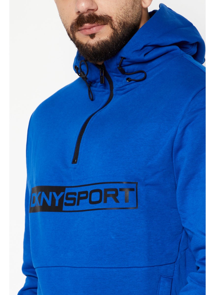 DKNY Sport Men Sportwear Fit Outdoor Jacket, Blue  - Image 4